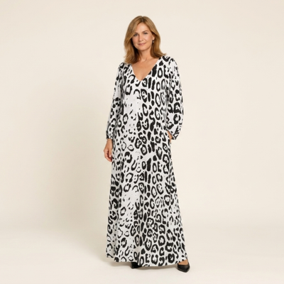 Maxi Vestido Bohemio Safari