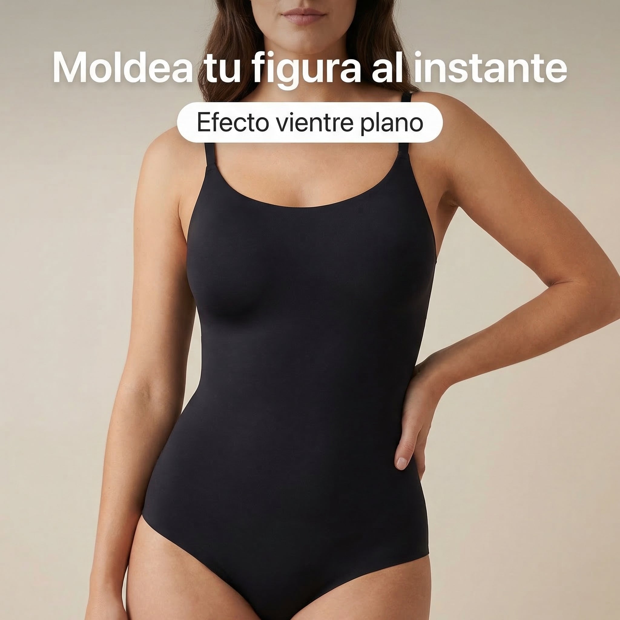 Body Moldeador Compresión Invisible
