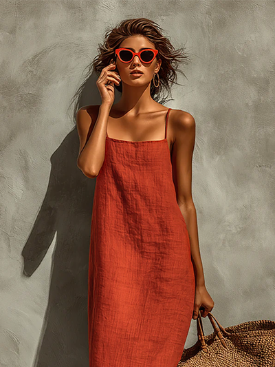 Vestido Sunset Terracotta
