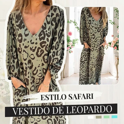 Maxi Vestido Bohemio Safari