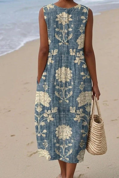 Vestido Estampado Holgado Milufer