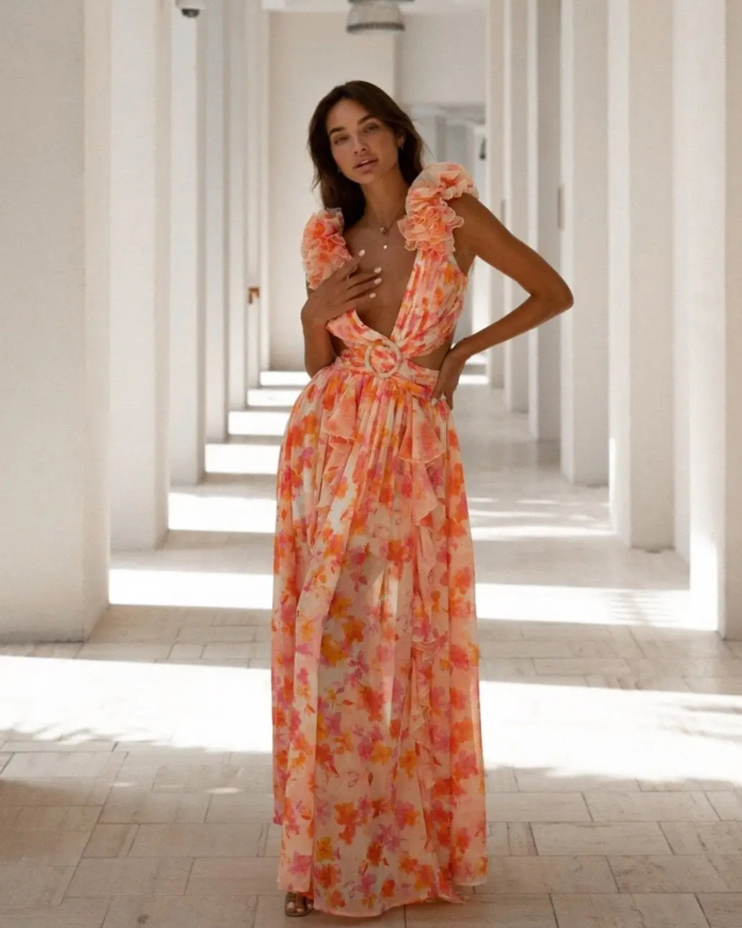 Vestido Estampado Primavera