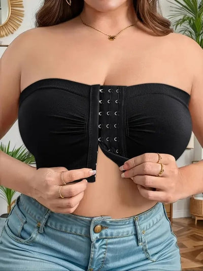 Sujetador con hebilla frontal para tallas grandes 3x1
