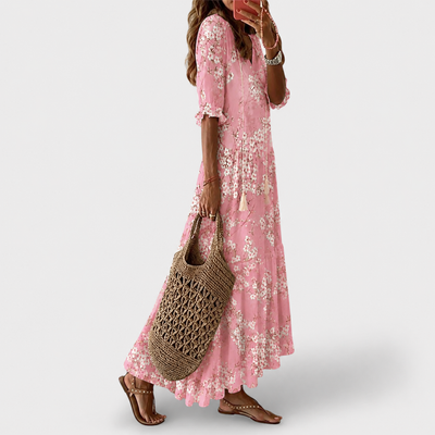 Bettina - Vestido largo bohemio
