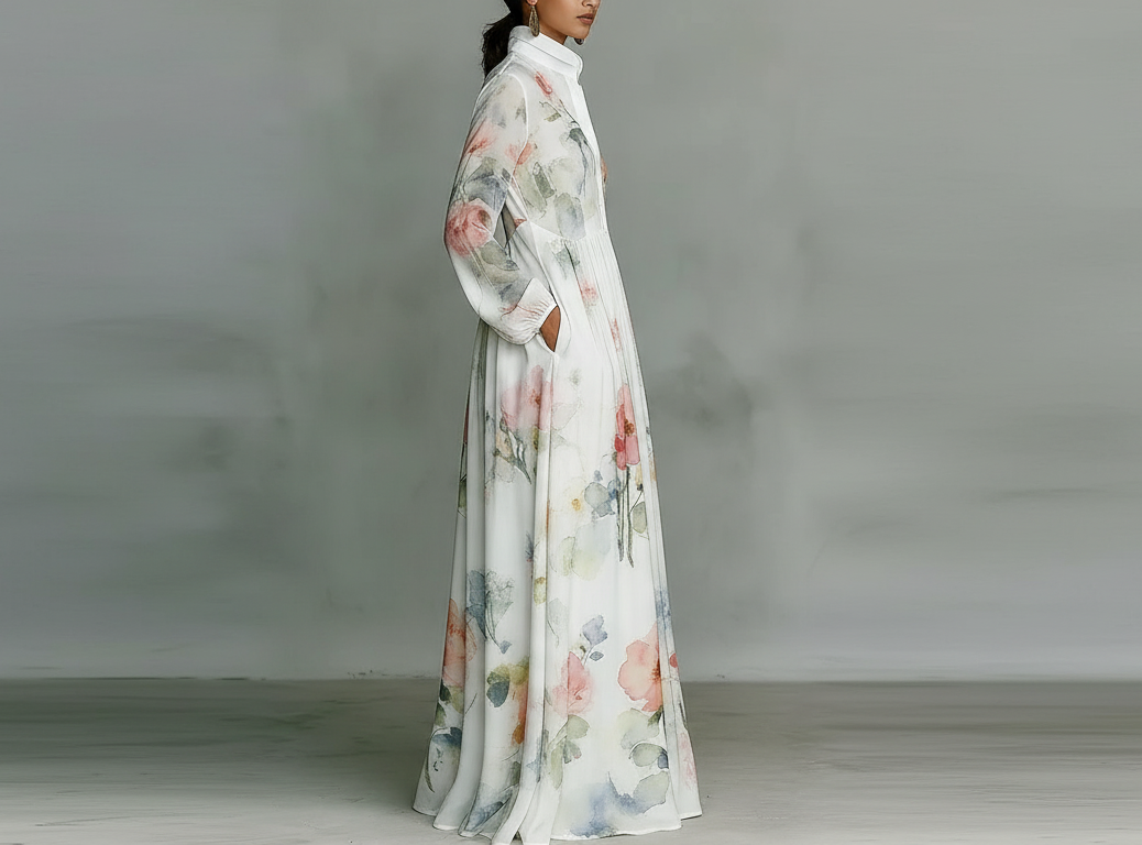 Vestido Camisero Rose Garden