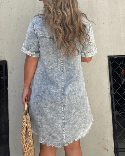 Vestido Camisero Denim Akemi