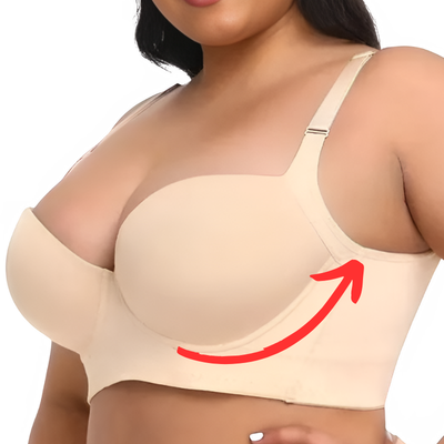 Sujetador Efecto Push Up Moldeador Tallas Grande 3X1