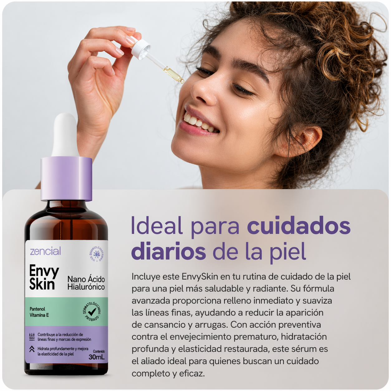 Sérum facial ácido hialurónico  Envy Skin