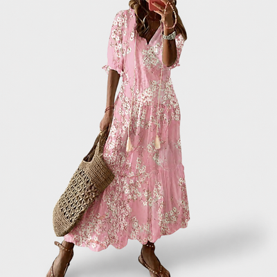 Bettina - Vestido largo bohemio