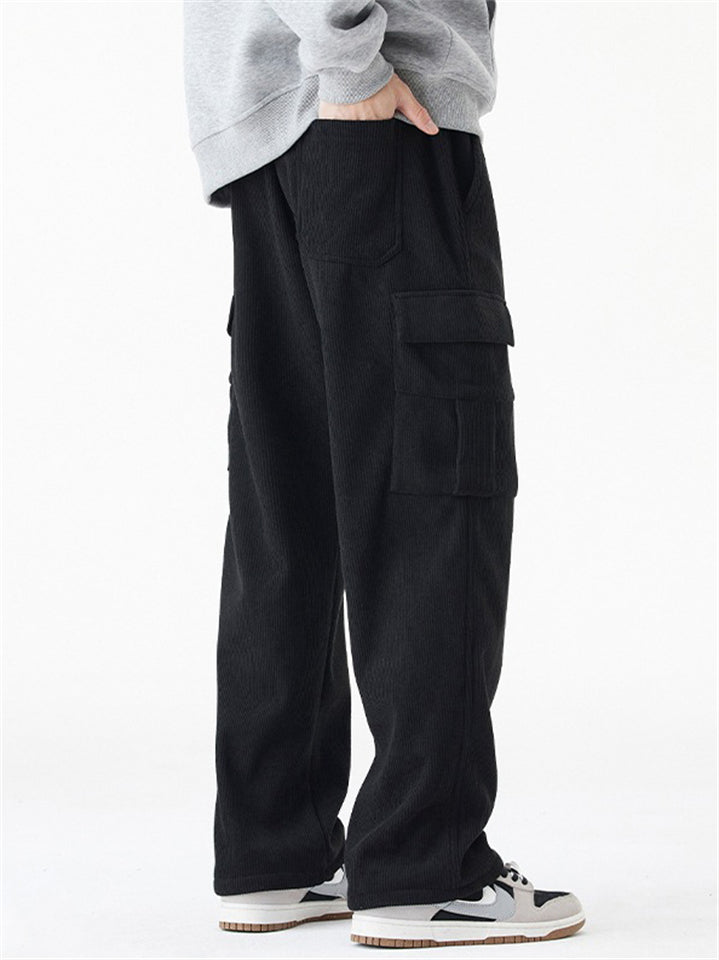 Pantalones cargo de pana Scott