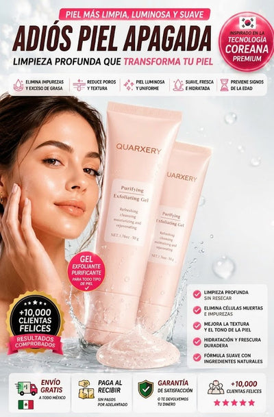 QUARXERY/Gel exfoliante purificante