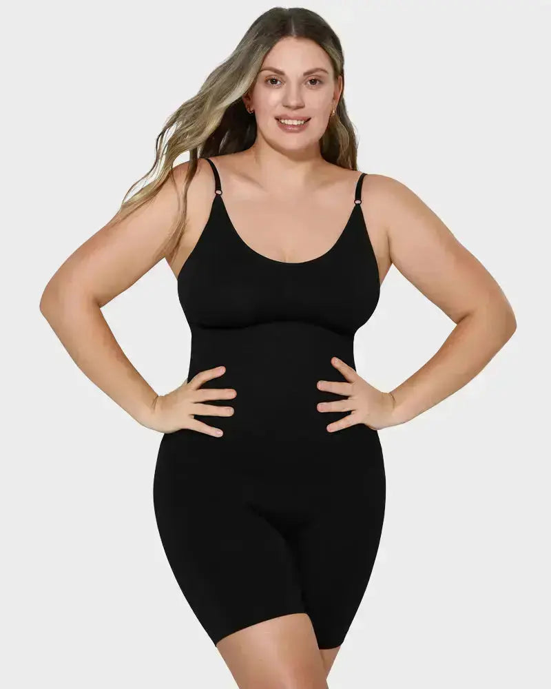 Faja Reloj De Arena Curvify - negro