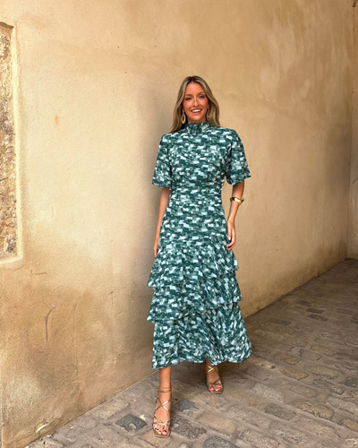 Vestido Midi Encanto Jade