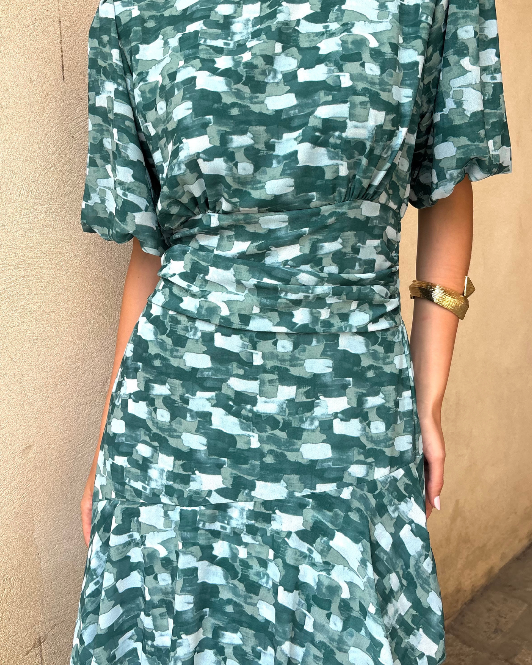 Vestido Midi Encanto Jade