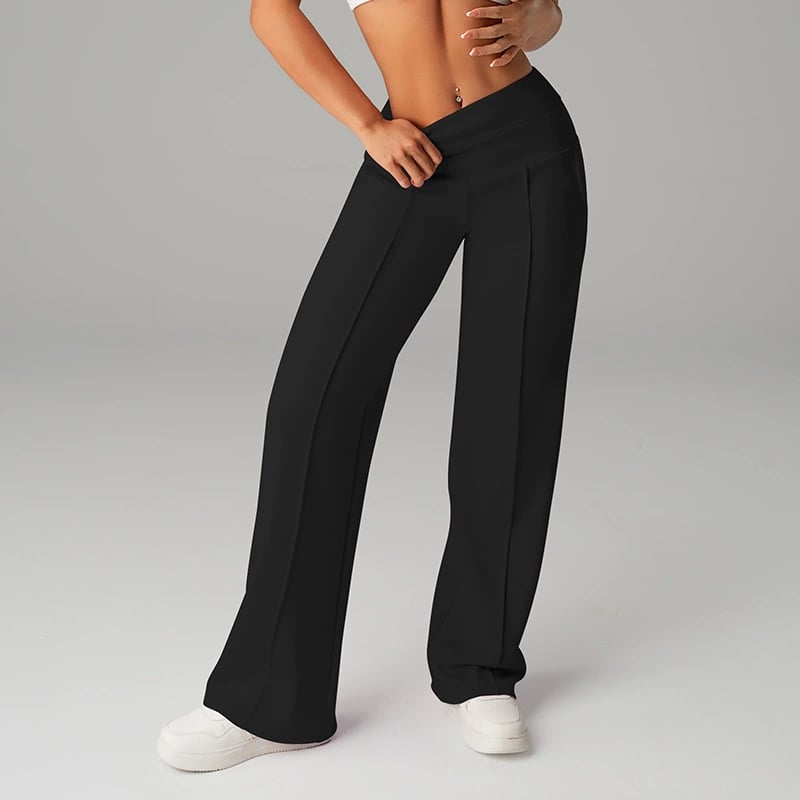 Pantalón Estilo Flare de Tiro Alto
