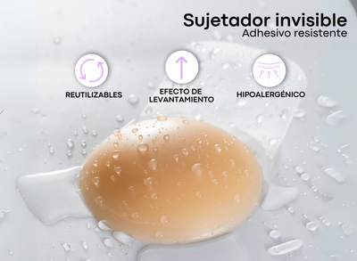 Sujetador Copas Push-Up Reutilizables 2x1