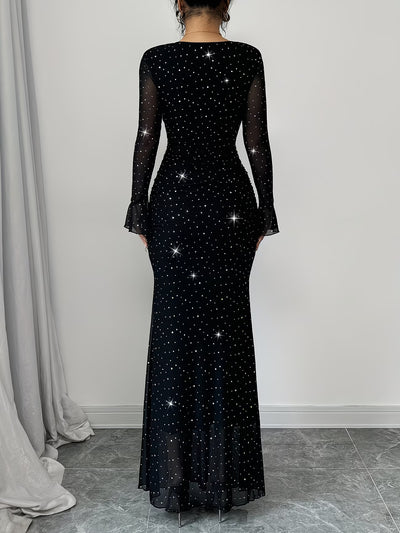 Vestido Diamante Corte de Sirena