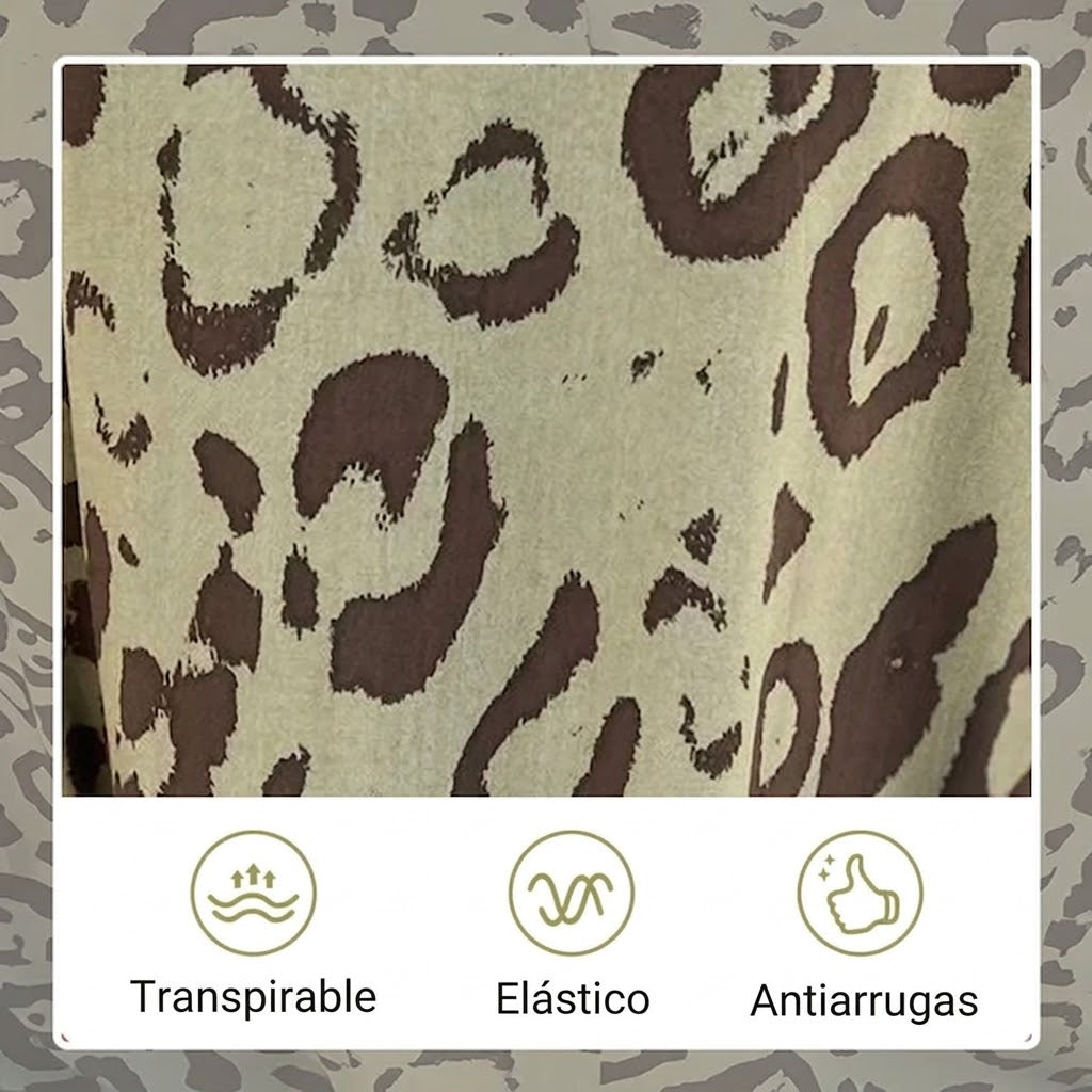 Maxi Vestido Bohemio Safari
