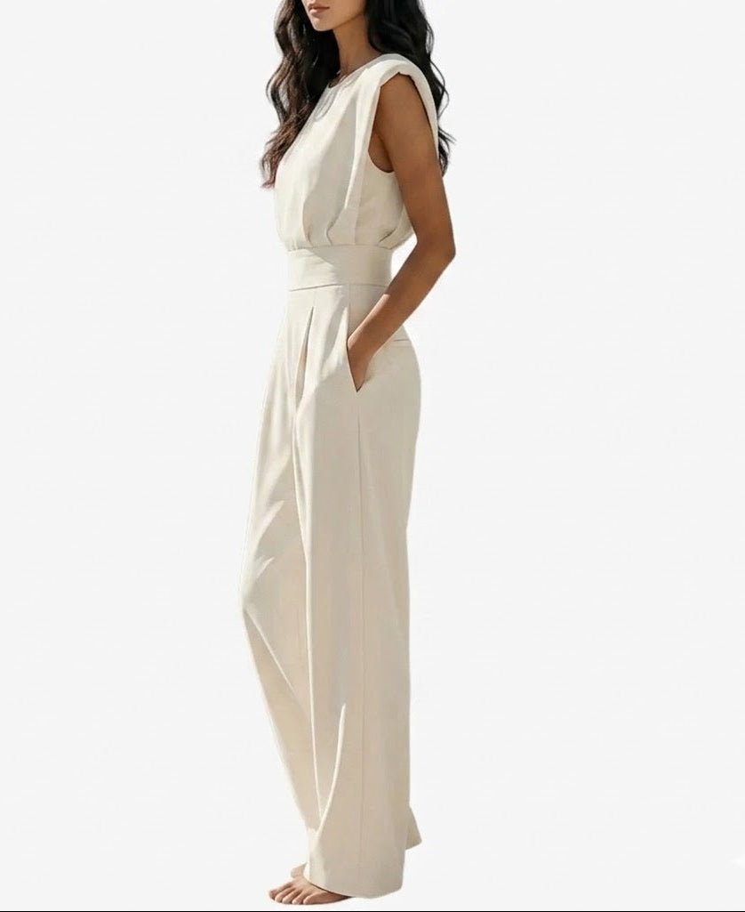 Enterizo Minimalista Ivory