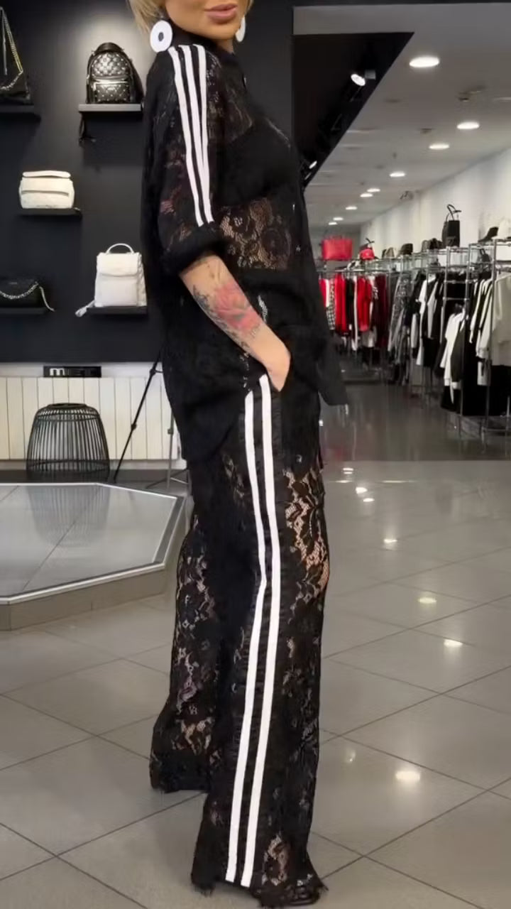 Conjunto Chic Black Lace