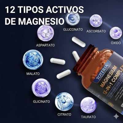 Complejo de Magnesio 12-in-1Fórmula Premium