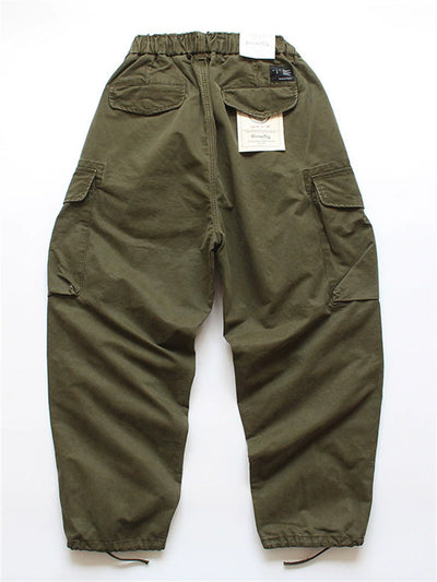 Pantalones cargo múltiples bolsillos