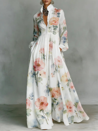 Vestido Camisero Rose Garden
