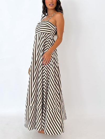 Vestido Vaporoso de Rallas Alexis