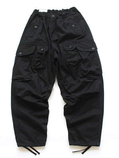 Pantalones cargo múltiples bolsillos