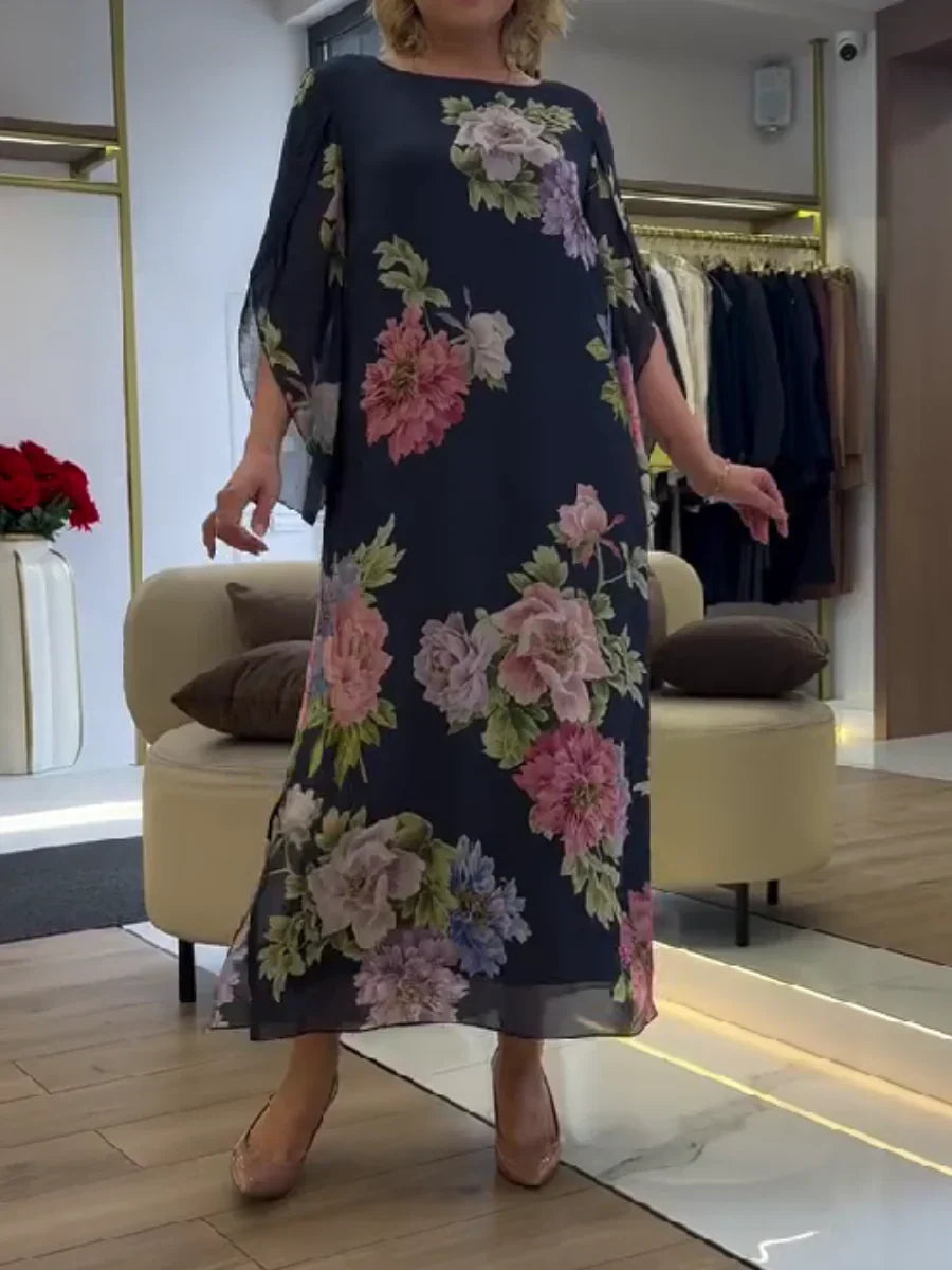 Vestido Rosas de Medianoche