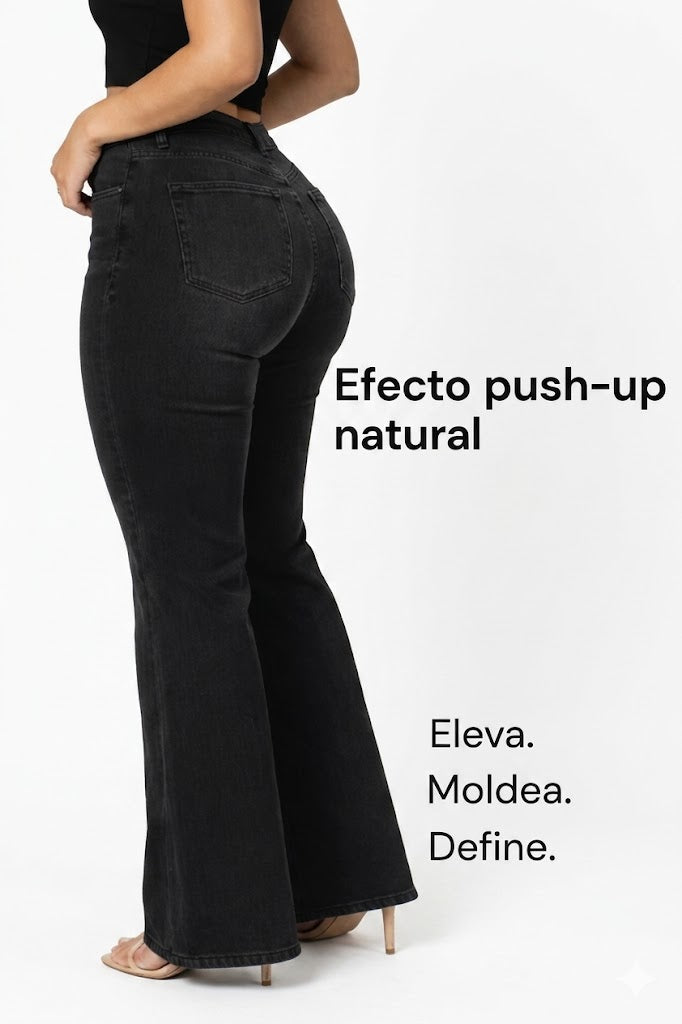 Jeans Holgados con Efecto push-up