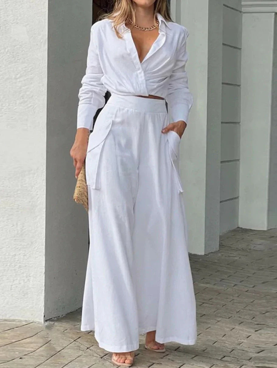 Conjunto Casual Dos Piezas – Color Liso