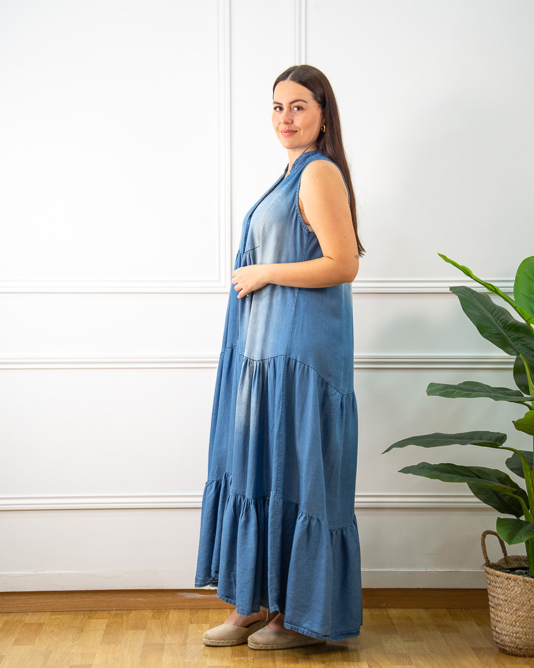 Vestido Holgado sin Mangas Yen