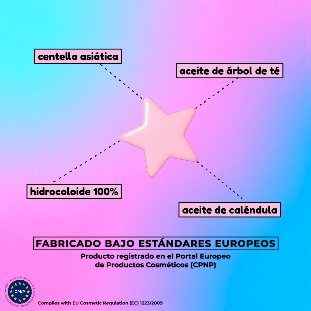 Estuche Parches Stickies Pinky 2x1