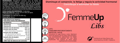 FemmeUp Libi2 /Regulación Hormonal
