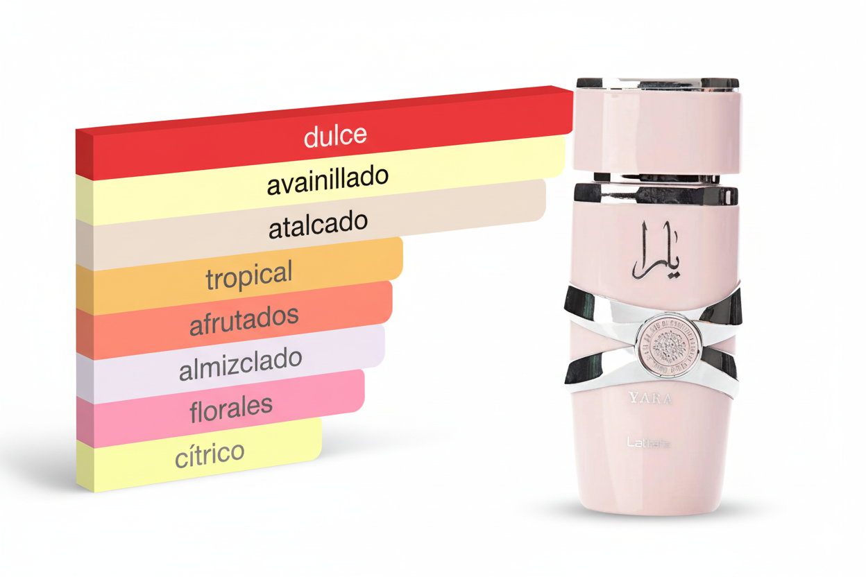 Perfume Yara Lattafa - Fragancia dulce para mujer larga duració