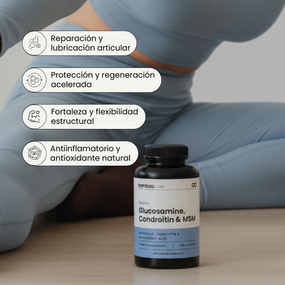 Glucosamina y Condroitina/ bienestar y salud articular