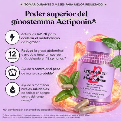 Activador del Metabolismo Lemme Burn®