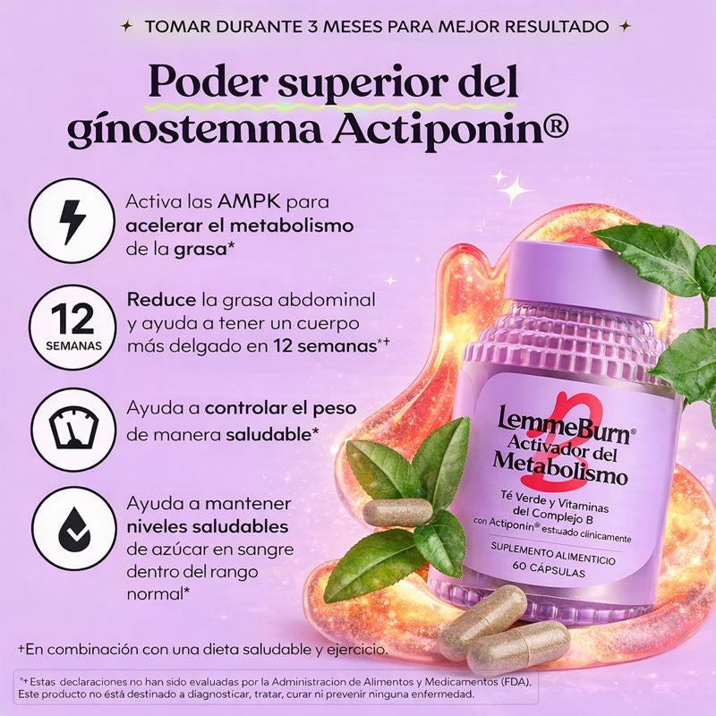 Activador del Metabolismo Lemme Burn®