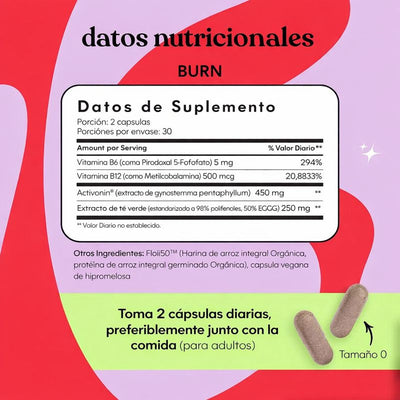 Activador del Metabolismo Lemme Burn®
