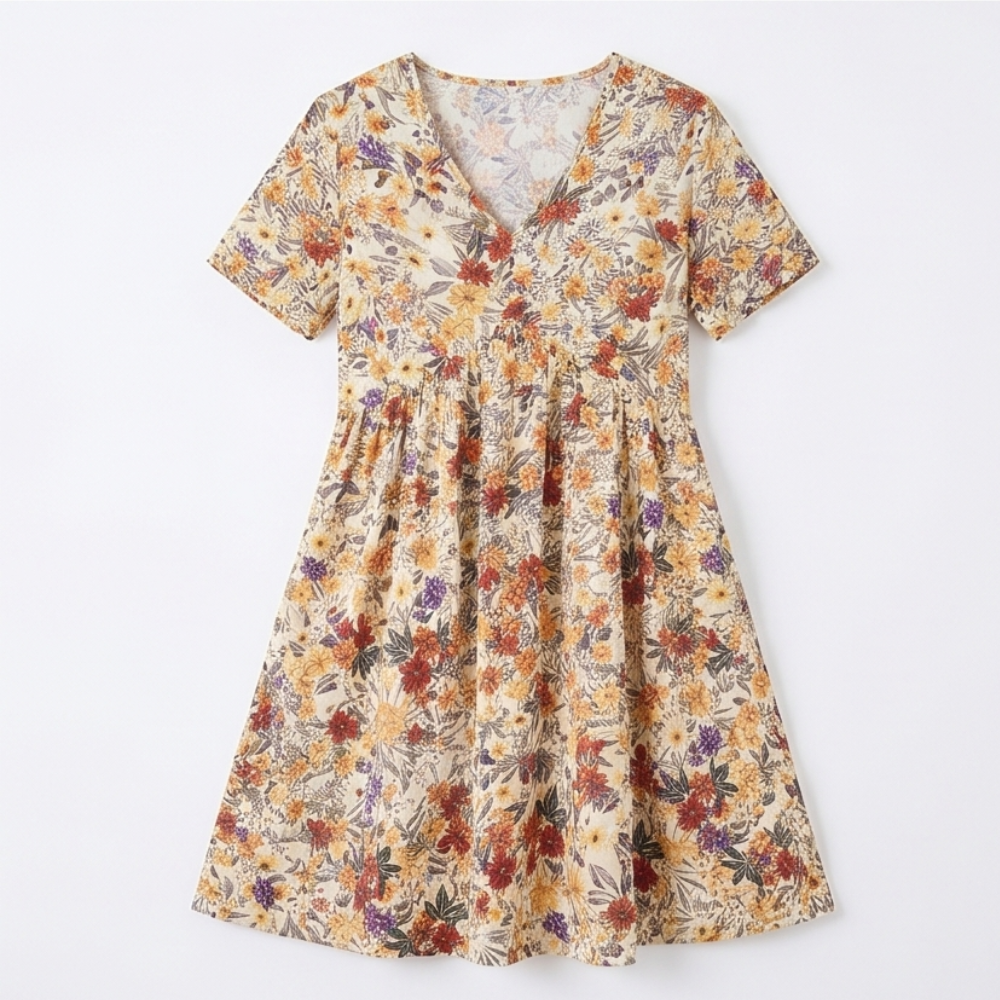 Vestido Midi Florencia Vintage