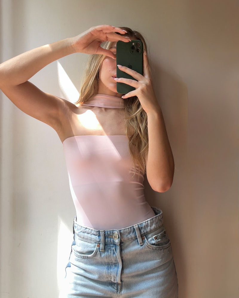 Body sin Tirantes Elegante Blush