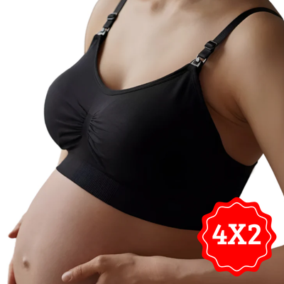 Sujetador Materno para Lactancia Cómodo 4x2