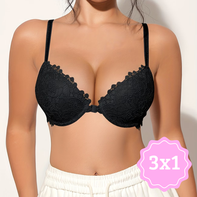 Sujetador push-up Sexy de Encaje Lore 3X1