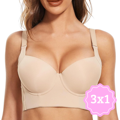 Sujetadores push-up FallSweet bustier 3X1