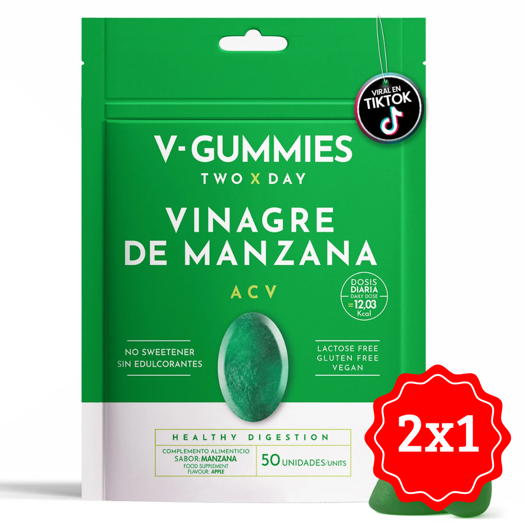V-Gummies | Gominolas Vinagre de Manzana 2X1
