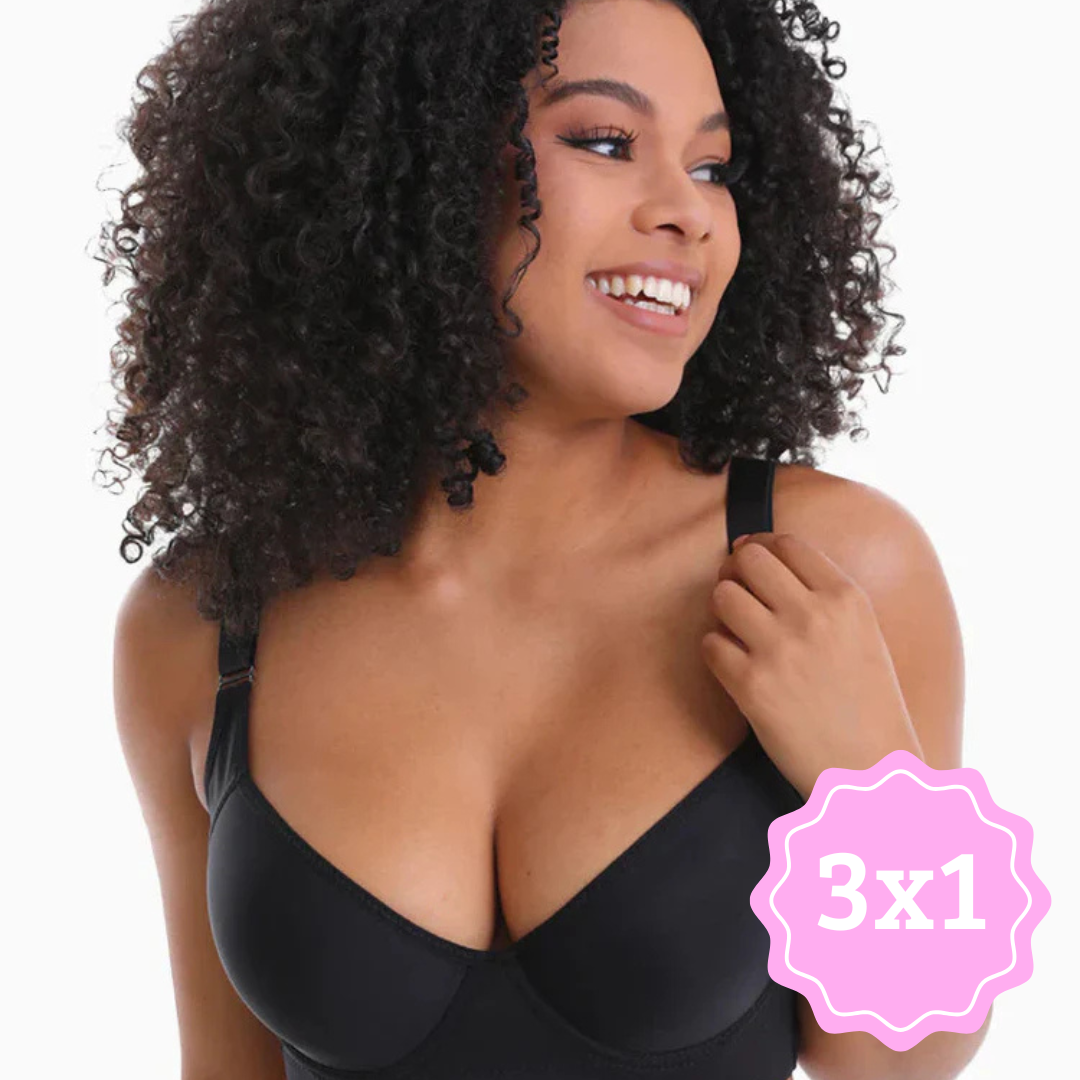 Sujetador Moldeador push-up Elegante 3X1