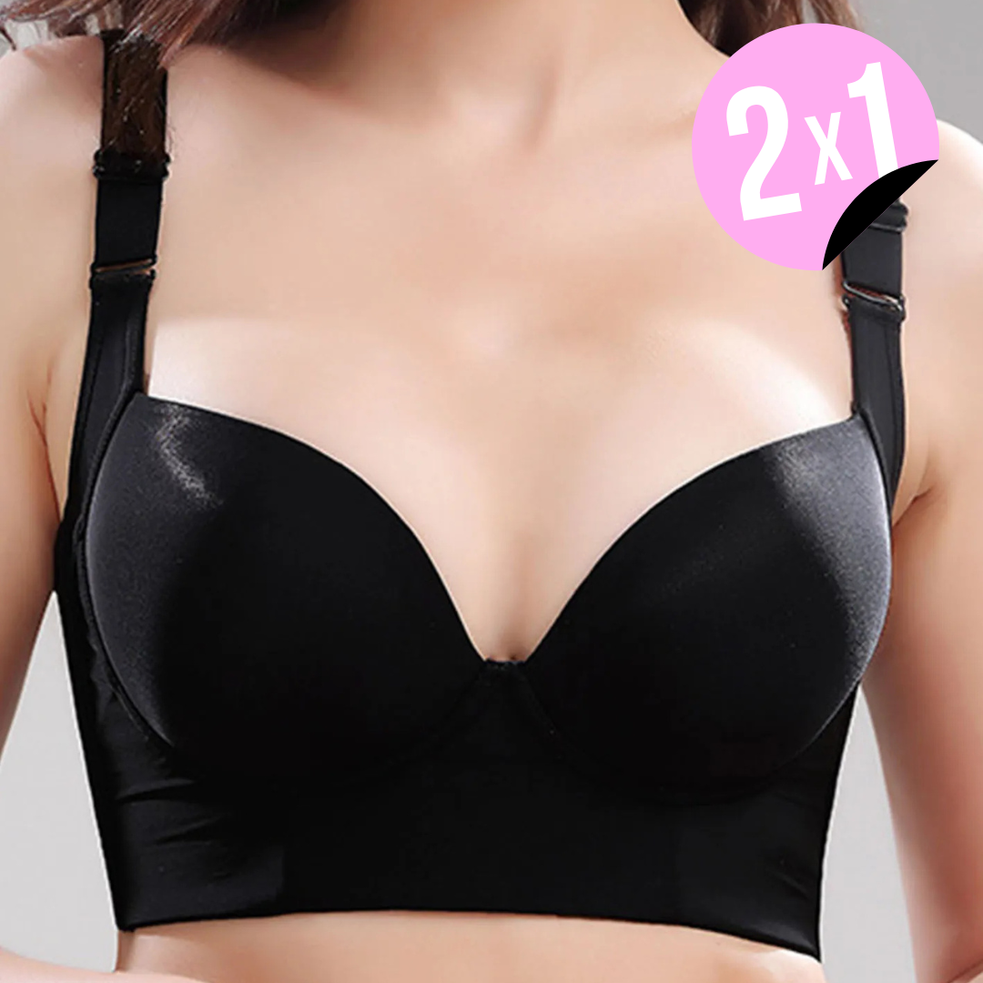 Sujetador push-up con espalda estrecha 2X1