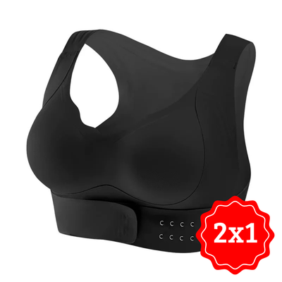 Sujetador corrector de postura sin varillas 2X1