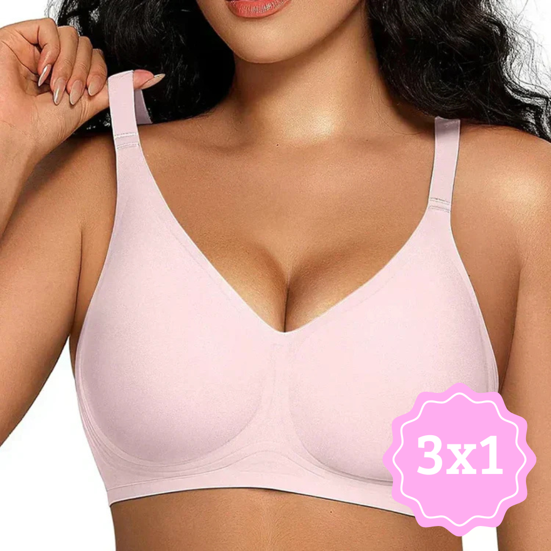 Sujetador push up sin costuras Liz 3X1